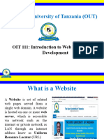 Module 6 Introduction to Web design and Development