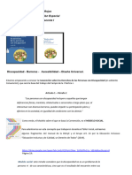 Discapacidad - Barreras - Accesibilidad - D.U.