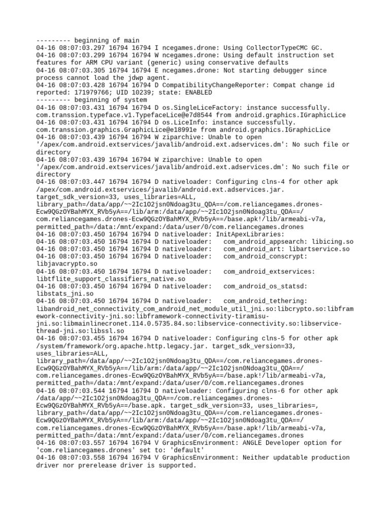 Mod Menu Log - Com - Reliancegames.drones | PDF | Facebook | System ...