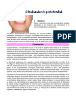 Fase I Del Tratamiento Periodontal