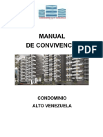 Manual de Normas de Convivencia Condominio Residencial AV V5