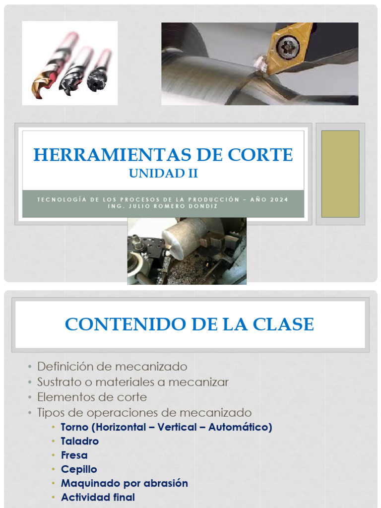 7 Herramientas de Corte | PDF | Mecanizado | Abrasivo