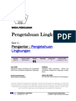 Modul 1 - Pengetahuan Lingkungan