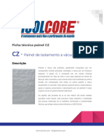 Ficha de Dados ISOLCORE CZ