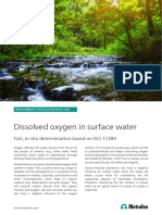Dissolved Oxygen in Surface Water: Fast, In-Situ Determination Based On ISO 17289