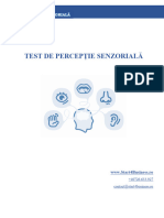 7. Test perceptie senzoriala