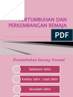 Pertumbuhan Dan Perkembangan