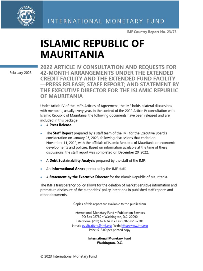 1MRTEA2023001 | PDF | Inflation | Fiscal Policy
