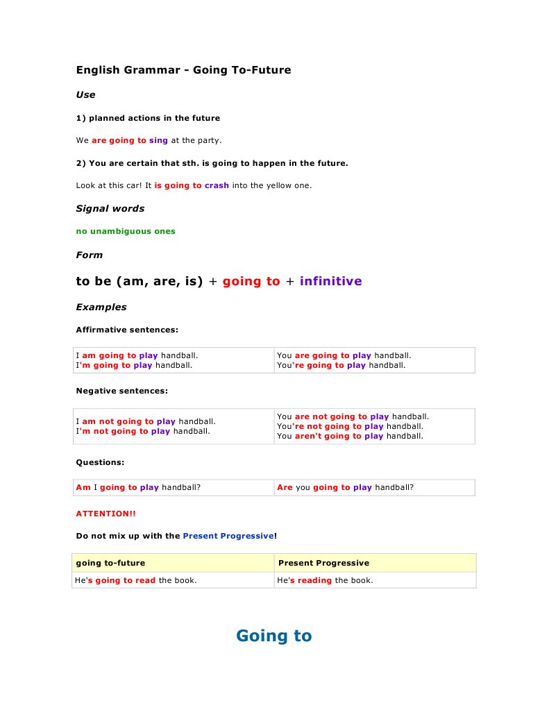 Going To Future | PDF