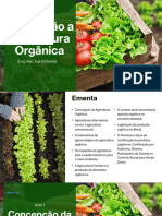 Introdução a Agricultura Orgânica - Aula 1