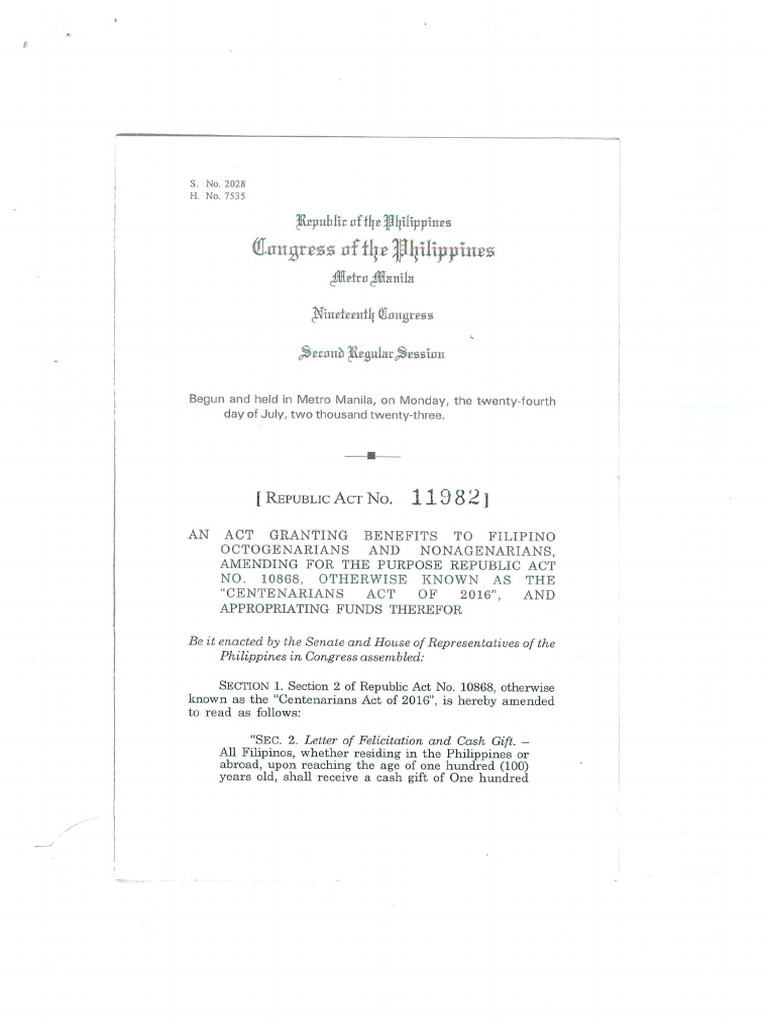Ra 11982 FRM | PDF