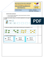 Prueba de Diagnóstico 2024 2025 Matemática