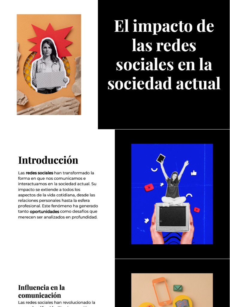El Impacto de Las Redes Sociales en La Sociedad Actual ...