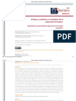 Enfoque Cualitativo y Cuantitativo de La Evaluación Formativa