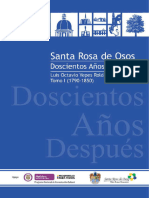 Santa Rosa de Osos, Libro Doscientos Años Después, Tomo 1 - Luis Octavio Yepes Roldan