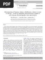 Download Determination of Benzene Toluene Ethyl Benzene Xylenes in Water by api-3861299 SN7370934 doc pdf