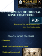 Management of Frontal Bone Fractures