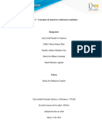 Paso 5 Conceptos de Muestreo e Inferencia Estadística