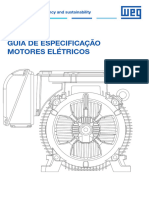 WEG Motores Eletricos Guia de Especificacao 50032749 Brochure Portuguese Web
