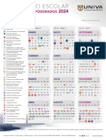 Calendario Licenciaturas y Posgrado 2024