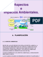 ASPECTOS E IMPACTOS Ambientales
