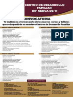 Convocatoria Cdfs