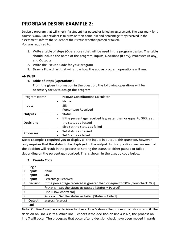 Student Assessment Program Design | PDF | Applied Mathematics ...