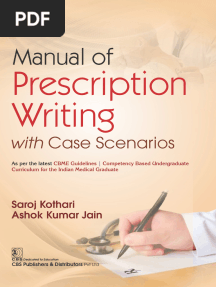Manual of PrescriptionWriting