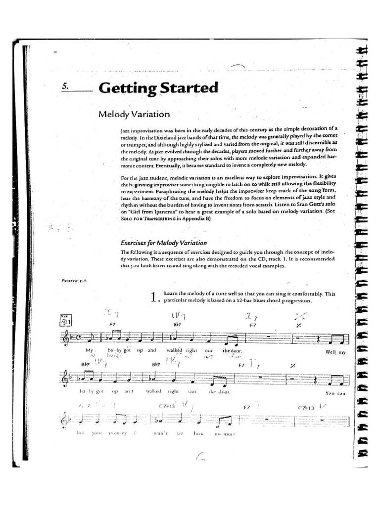 Blues Variations Pdf