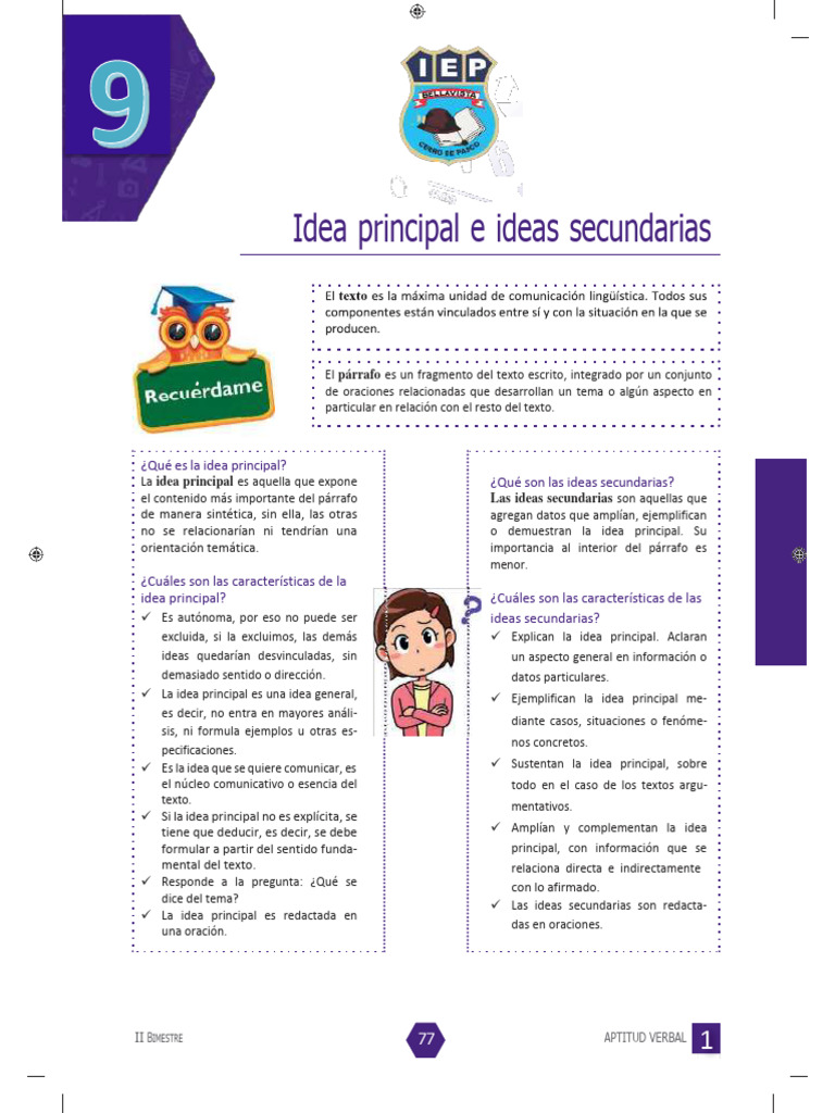 2 - 3ro de Secundaria II Bimestre | PDF | Sueño | Inteligencia