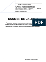 DOSSIER DE CALIDAD Y&V