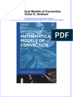 Full Ebook of Mathematical Models of Convection Victor K Andreev Online PDF All Chapter