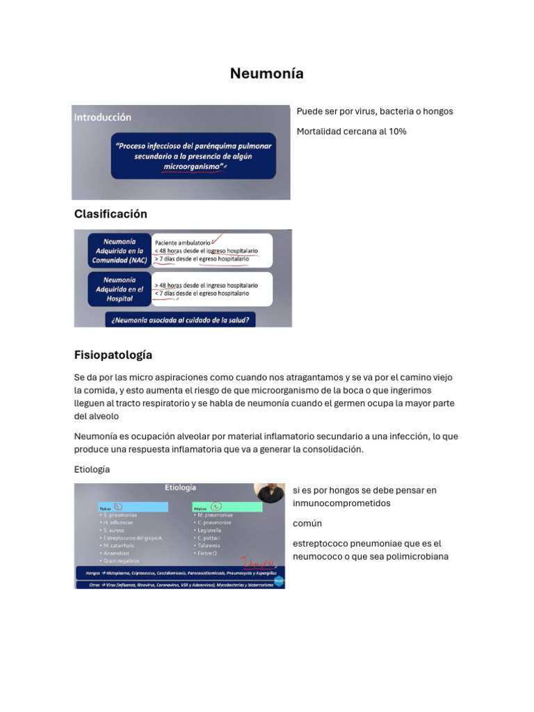 Neumonia Pdf Neumonía Epidemiología