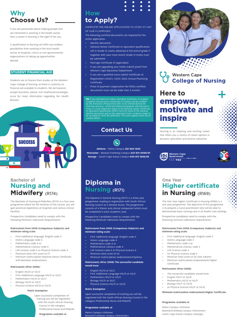 WCCN Nursing Program Admission Guide | PDF | Nursing | Health Care
