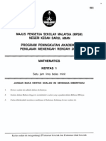 Pmr Trial 2011 Math Qa Kedah