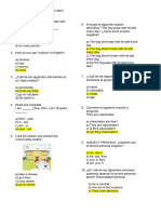 3° Simulacro Inglés - Acad 1