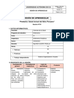 SESIÓN DE APRENDIZAJE 1