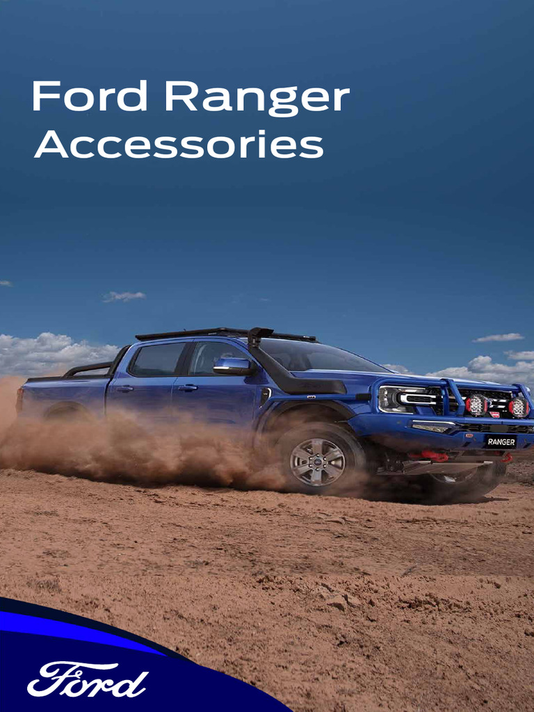 Ford Ranger Accessories Catalog PDF | PDF | Pickup Truck | Automotive ...