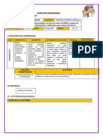 Sesion de Aprendizaje 07 de Aril