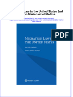 Full Ebook of Migration Law in The United States 2Nd Edition Maria Isabel Medina Online PDF All Chapter