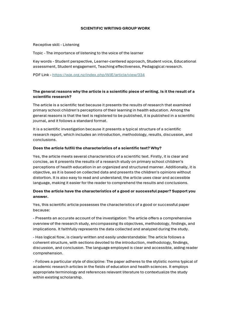 Listening to Learners in Education | PDF | Knowledge | Methodology