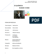 MARIE CURIE Informe