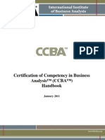 CCBA Handbook Jan 2011