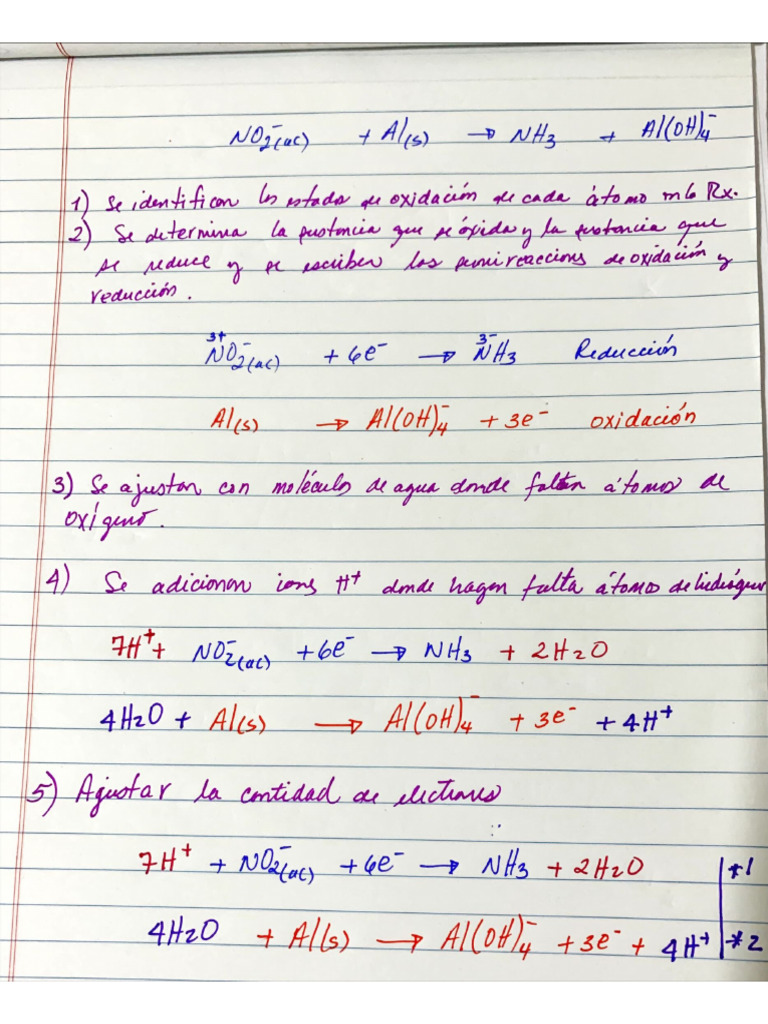 Reacción redox | PDF