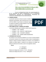 Memoria de Calculo Estructural Del Reservorio Rectangular