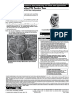 IS Insulated Barrier PEX Caution Tape EN 1146 - Web