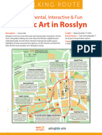 Rosslyn Art Walk Flyer