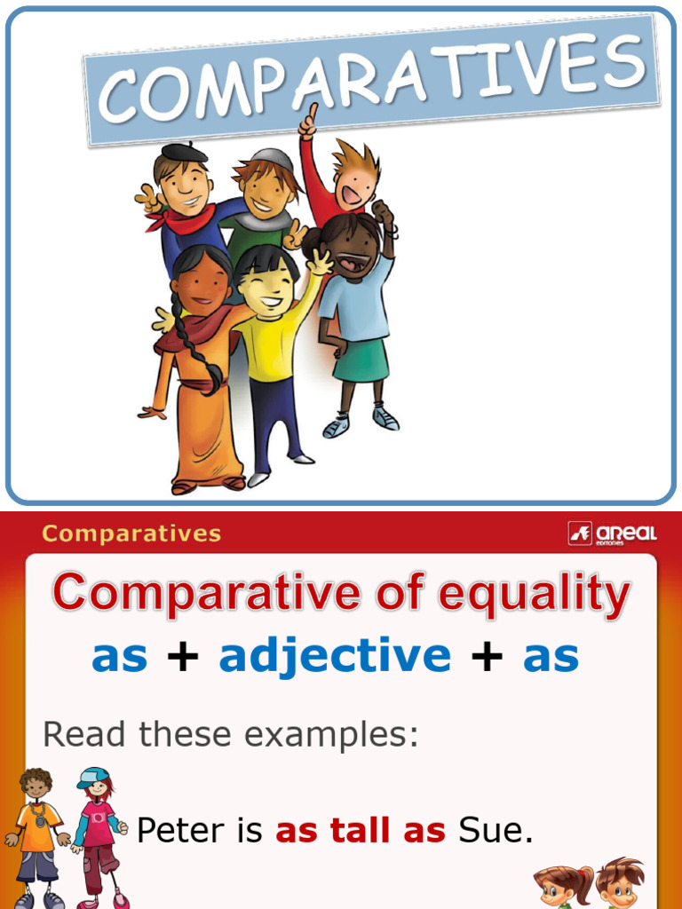 Examples of Comparative Adjectives | PDF