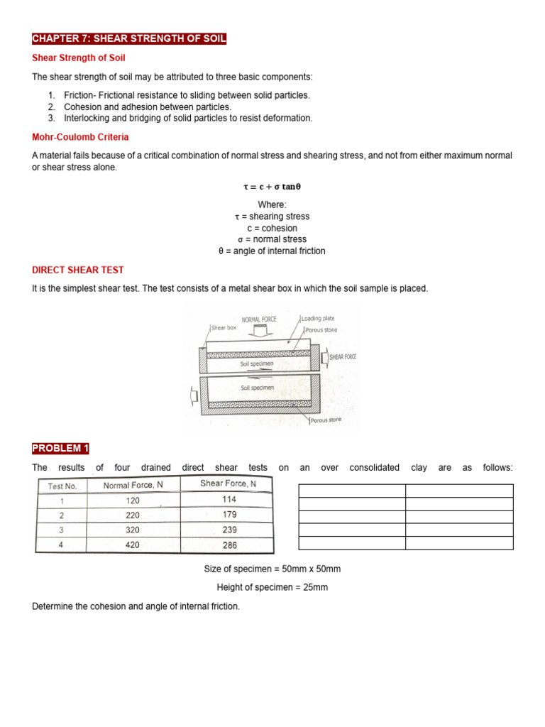 Chapter 7 - Geotech | PDF | Geotechnical Engineering | Mechanical ...