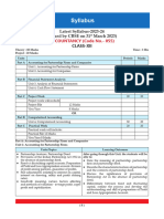 Accountancy XII Syllabus 1234